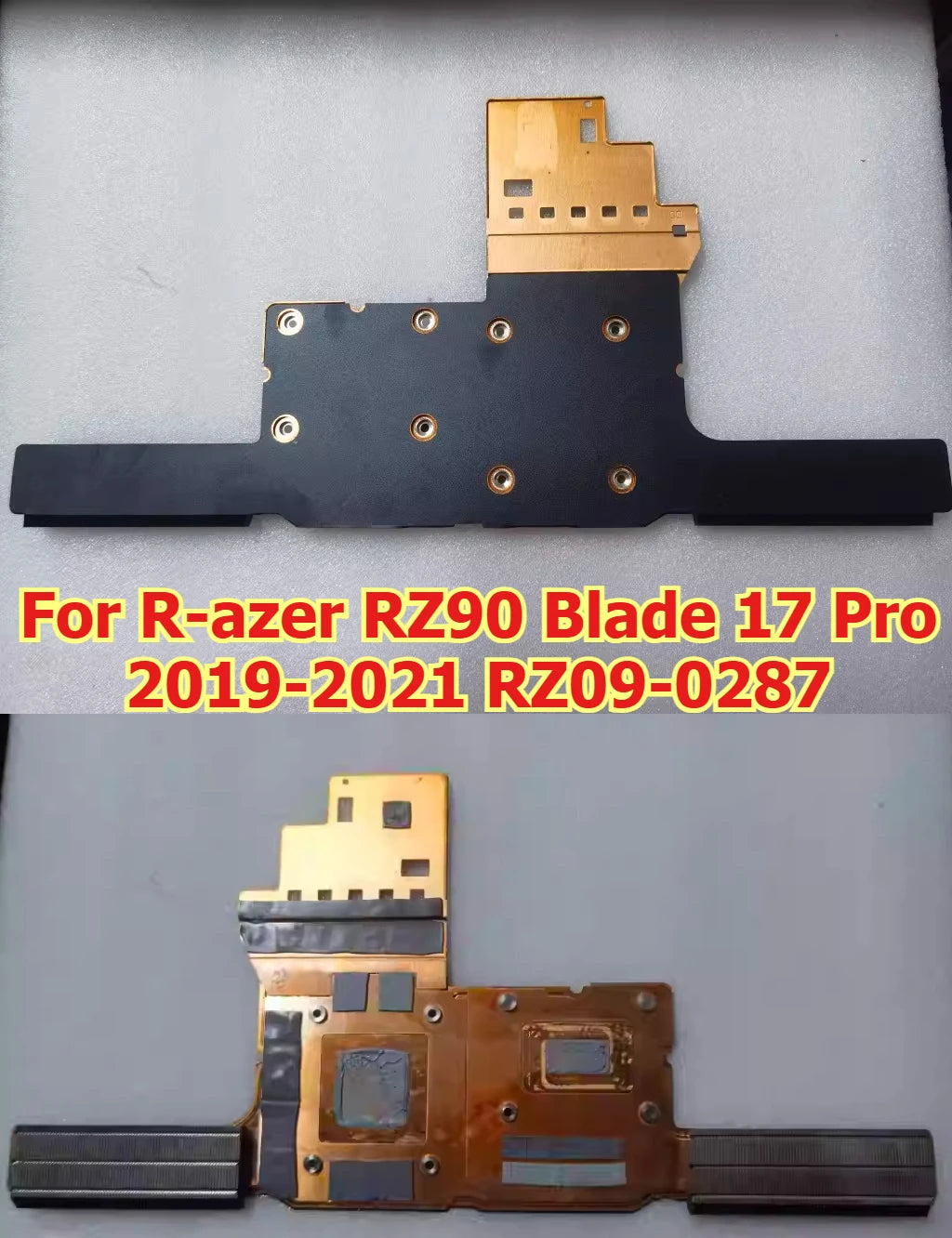 CPU/GPU Cooler Heatsink&Fan For Razer RZ90 Blade17 RZ09-0287-0329 12910619 RTX20/30 EG75070S1-C480-C470-S9A EG50050S1-CF11 Razer laptop repair parts