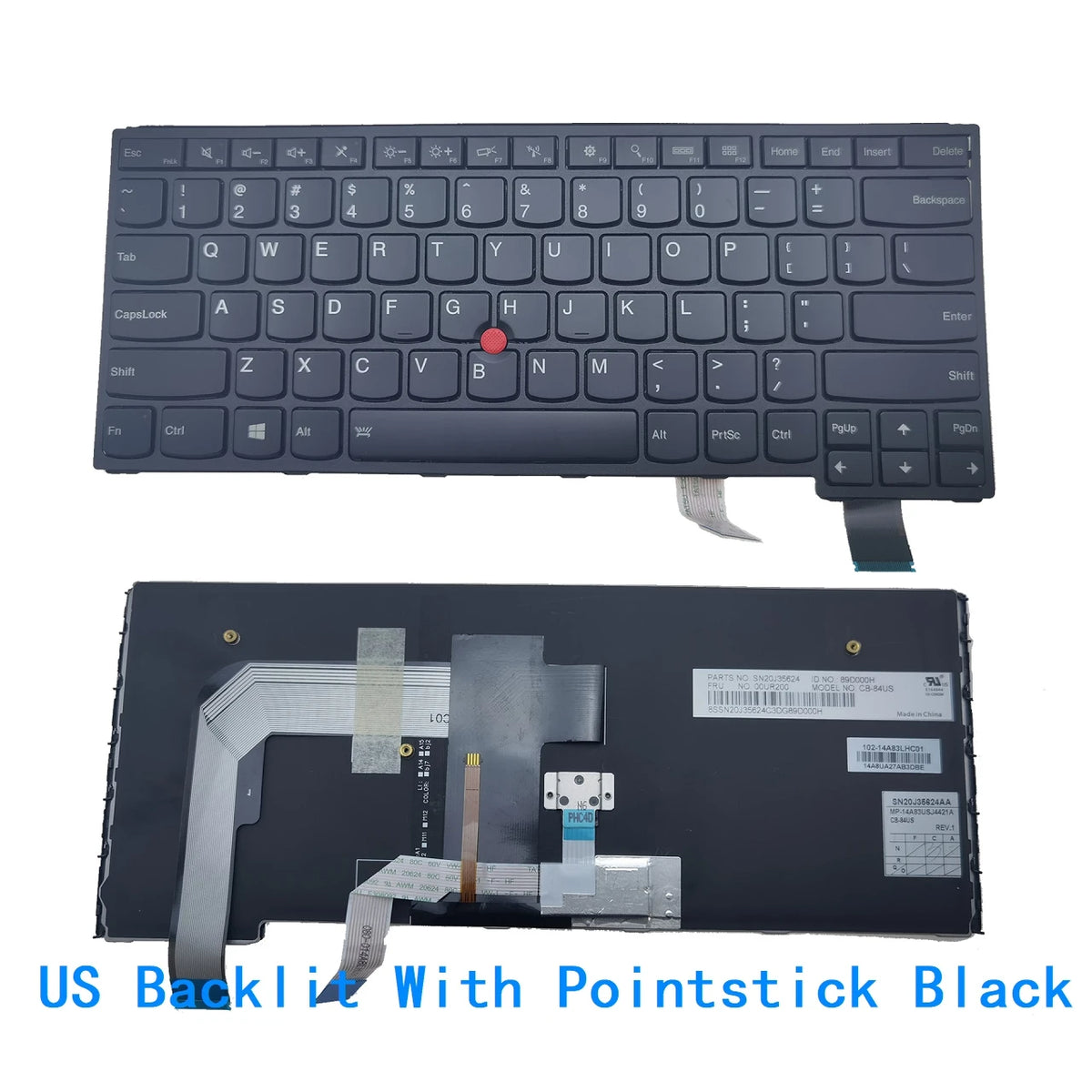 New US UI Spanish Language  Backlit Keyboard For Lenovo Thinkpad Yoga 460 P40 Yoga S3 Yoga 14 Notebook PC Replacement Keyboard Lenovo laptop repair parts