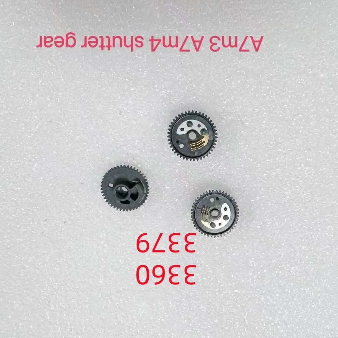 1PCS Original A7M3 A7M4 Shutter Gear for Sony A7 A7R A7M2 A7S2 A7M3 A7M4 A7S3 A7R4 A7R5 Camera 3360 3379 Shutter Gear Parts Digital Camera repair parts