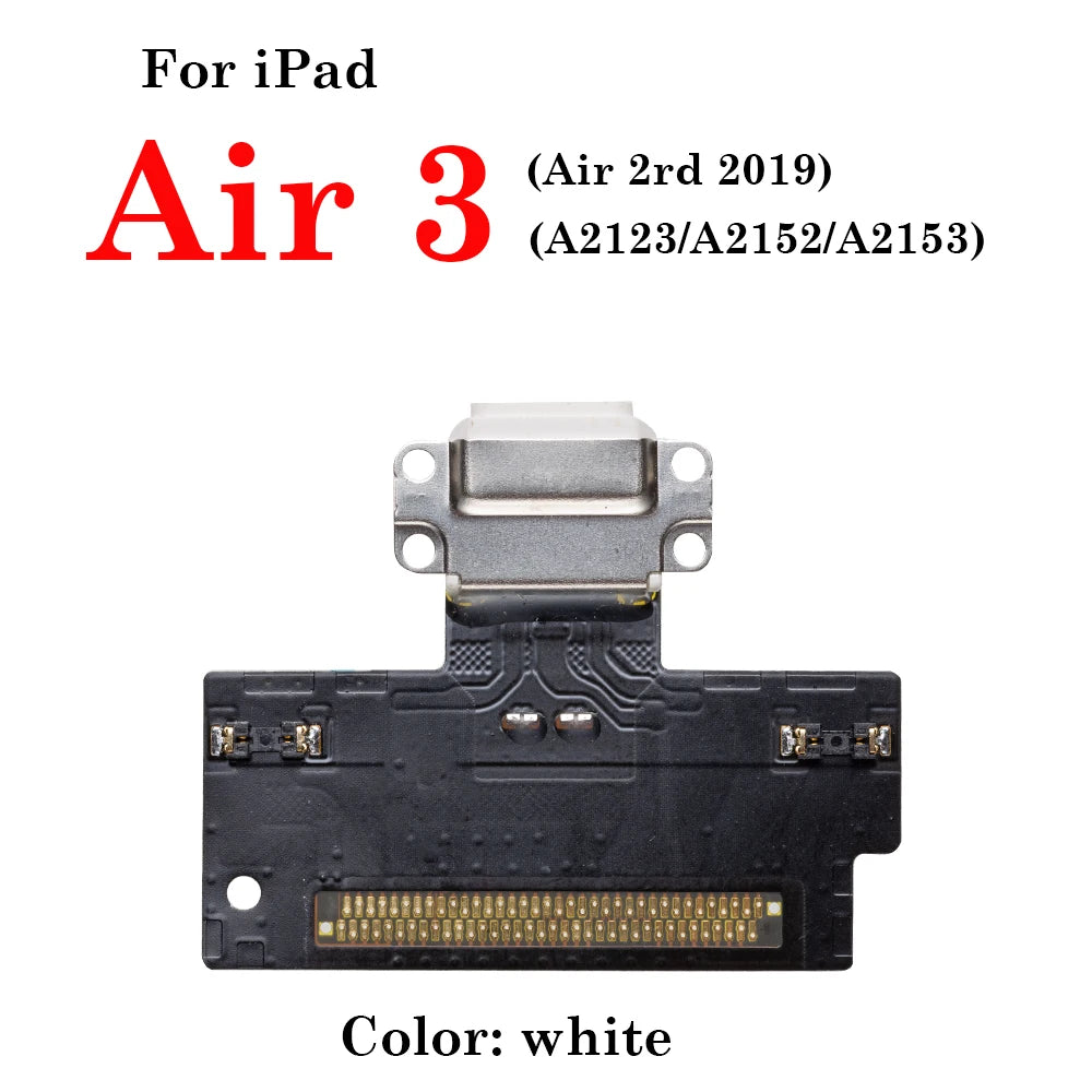 For iPad Air 1 2 3 4 5 6 7 8 9 Charger USB Charing Port Dock Plug Jack Socket Connector Data Flex Cable 2017 2018 2019 2020 2021 iPad tablet repair parts
