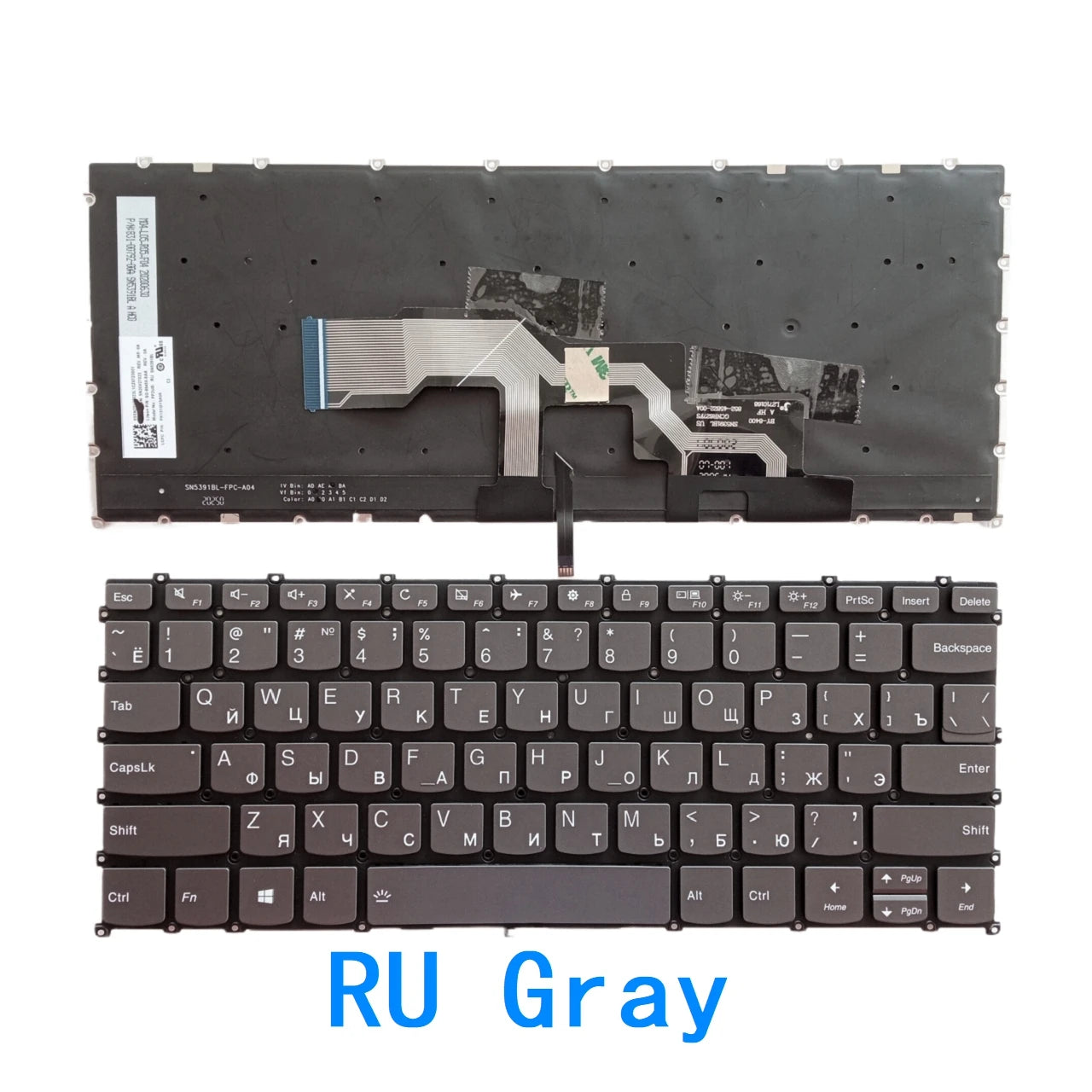 New US Russian Spanish Backlit Keyboard For Lenovo IdeaPad S540-13 S540-13API S540-13ARE S540-13IML 13ITL 13 Pro 2019 pro13 Lenovo laptop repair parts