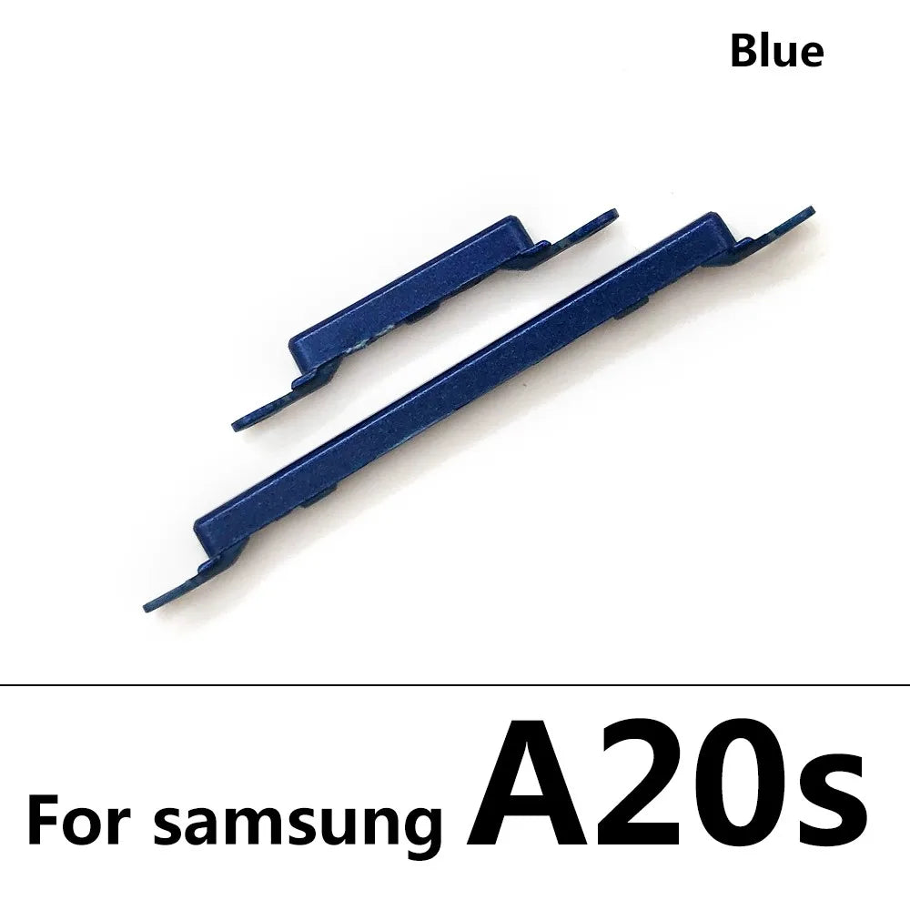 50Pcs, New Side Power Key + Volume Button Keys For Samsung A10S A107F A20S A207F A21S A217F A30S A307F A50S A507F A21s Samsung phone repair parts
