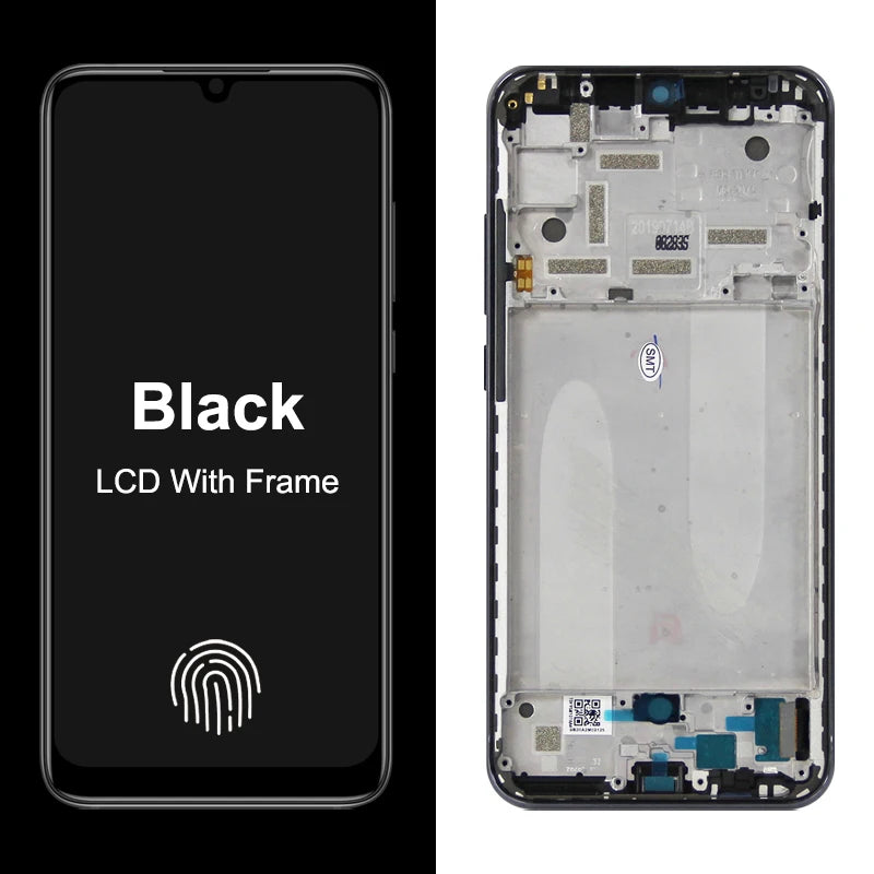 6.01" Mi A3 , for Xiaomi Mi A3 M1906F9SH Lcd Display Digital Touch Screen with Frame for Xiaomi Mi CC9e Screen Replacement Xiaomi phone repair parts