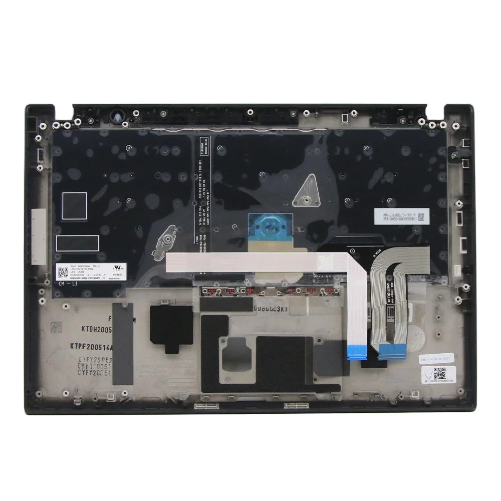 New For Lenovo ThinkPad T14s Laptop C-cover with Keyboard USA English Backlight Fingerprint FRU:5M10Z41371 5M10Z41372 Lenovo laptop repair parts