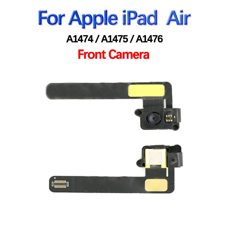 Front Camera Small For Apple Ipad 3-6 9.7 10.2 Pro 10.5 Ipad  Air1-4 Mini 4 5 A2152 A2197 A2270 A1566 Main Big Rear Back Camera  iPad repair parts