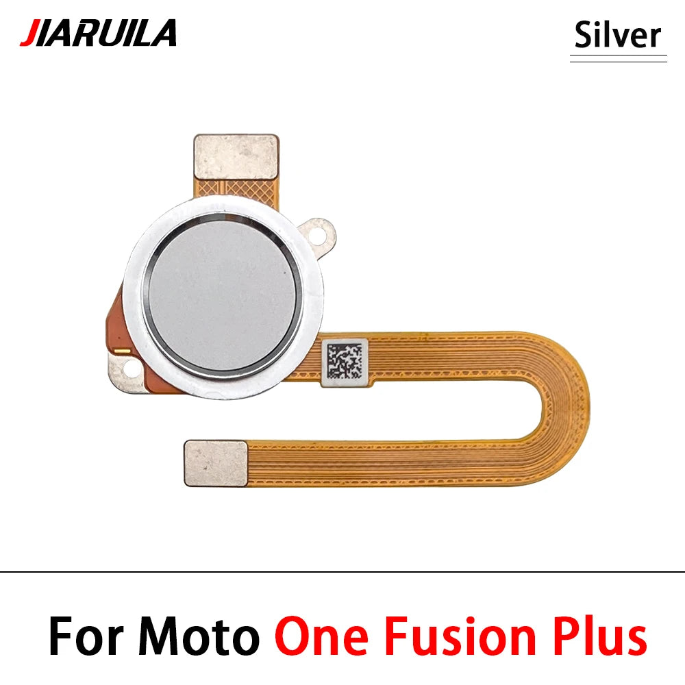 10Pcs, New For Motorola Moto One Vision Action Hyper Macro Fusion Plus Home Button FingerPrint Touch ID Sensor Flex Cable Motorola phone repair parts