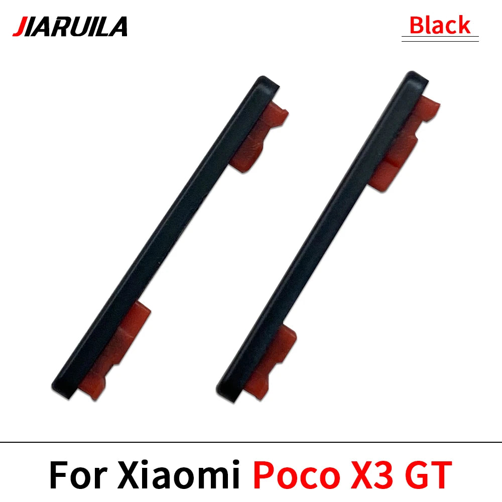 10Pcs, Side Power Button + Volume Side Button For Xiaomi Mi Poco X3 Pro GT M3  Xiaomi  Xiao mi phone repair parts