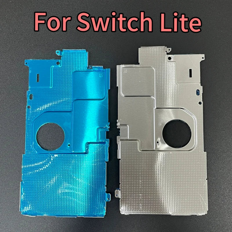 1Piece for Nintendo Switch Aluminum Metal Back Plate Shell for Switch Lite Oled Middle Metal Heat Sink Part  Game console repair parts