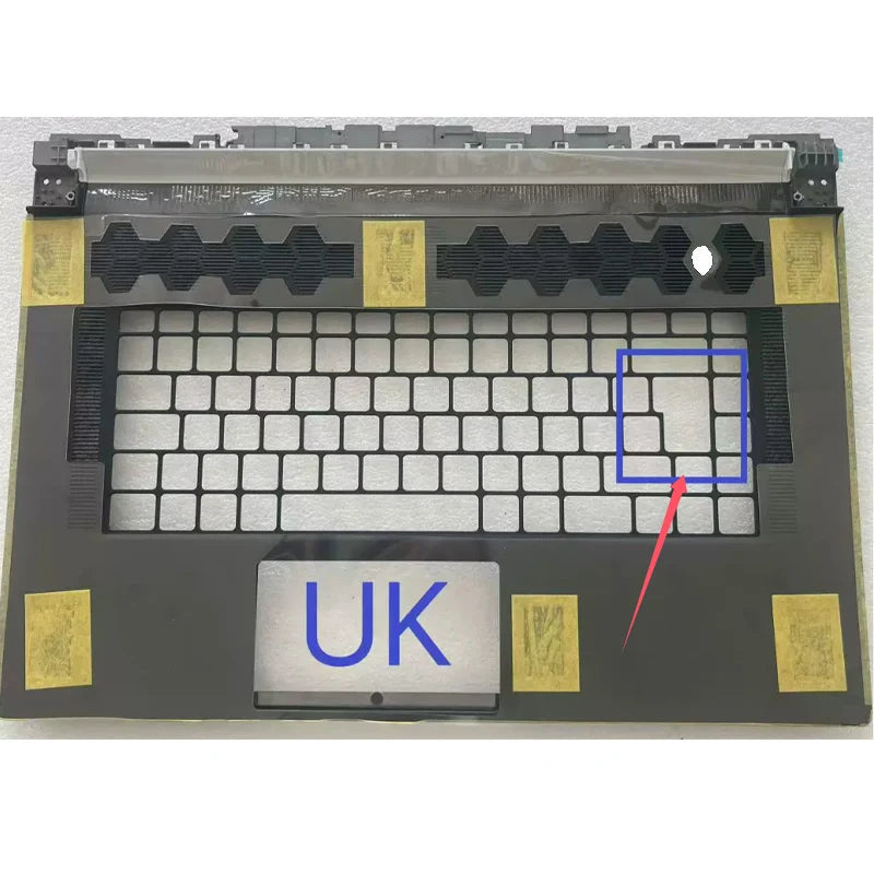 Cover case for Dell Alienware X17 R1 R2 Laptop LCD Screen Back Cover Screen Frame Palm Support Bottom Shell Air Outlet Hinge  Dell Laptop repair parts