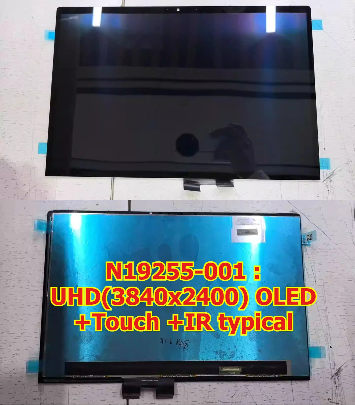 16“ UHD+WUXGA FHD+ 4K Touch LCD LED screen for HP ZBooK Fury 16 G9 LCD panel Digitizer Assembly B160UAN01.L ATNA60YV07 HP laptop repair parts