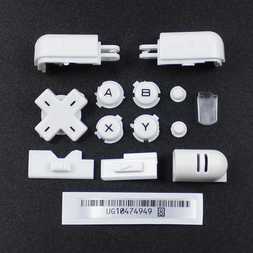 1Set For DS Lite NDSL Game Console Full Set Button Power ON OFF Key ABXY L R D Pad Cross Key Replacement Parts Game console repair parts