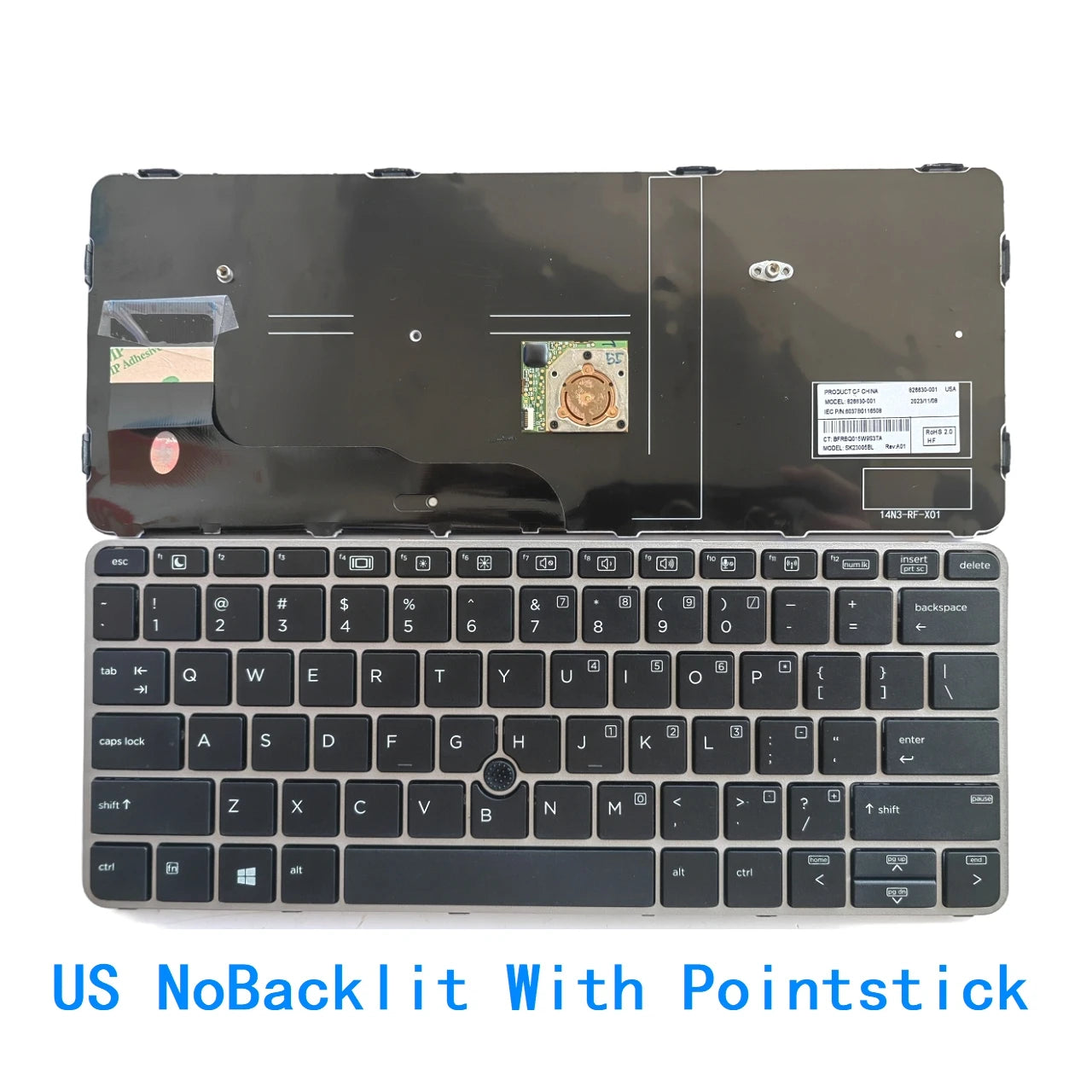 New US Spanish Latin Arab Language  Backlit Keyboard For HP EliteBook 820 G3 820 G4 828 G3 725 G3 725 G4  HP laptop repair parts