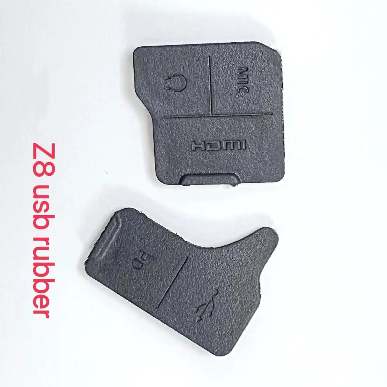 New USB Rubber Set for Nikon Z8 HDMI Rubber/Mic Rubber/USB Rubber Repair Parts  Digital Camera repair parts