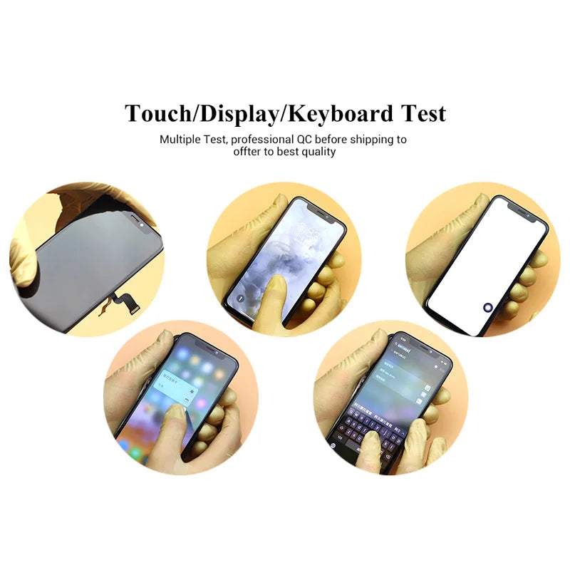 AAA+++RJ Incell Screen for IPhone XR XS Max 11 Pro 12 13 14 Display Replacement Assembly Digitizer Touch Pantalla Perfect Repair Professional Repair Tools