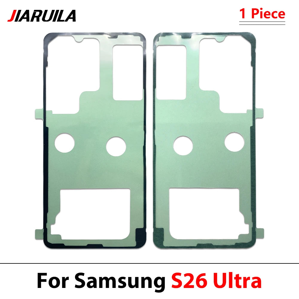 OEM Back Battery Sticker Adhesive For Samsung S20 S21 S22 S23 S24 S25 S26 Plus Ultra Fe 4G 5G Waterproof Back Cover Sticker Samsung phone repair parts