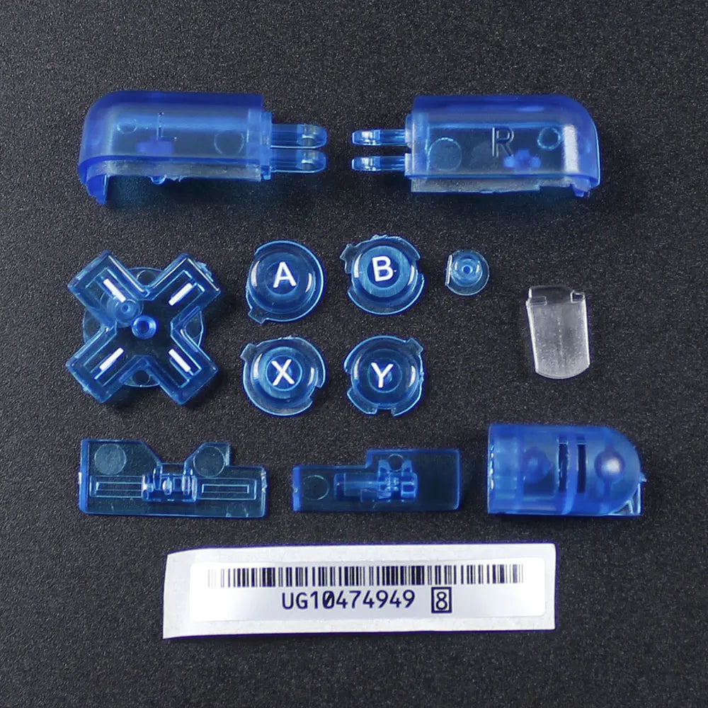 1Set For DS Lite NDSL Game Console Full Set Button Power ON OFF Key ABXY L R D Pad Cross Key Replacement Parts Game console repair parts