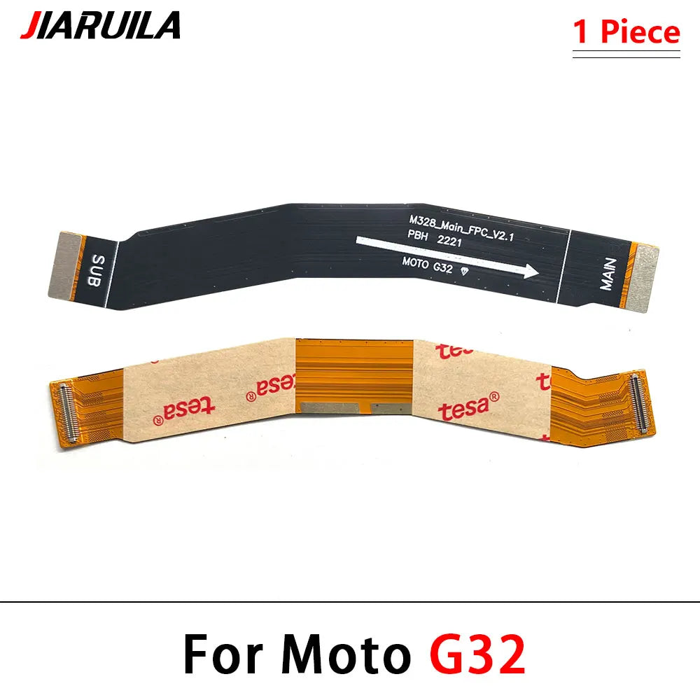 Main Board Motherboard Connector Board Flex Cable For Motorola Moto G14 G34 G54 G32 G42 G52 G62 G72 G82 G53 G73 G84 G85 5G Motorola phone repair parts