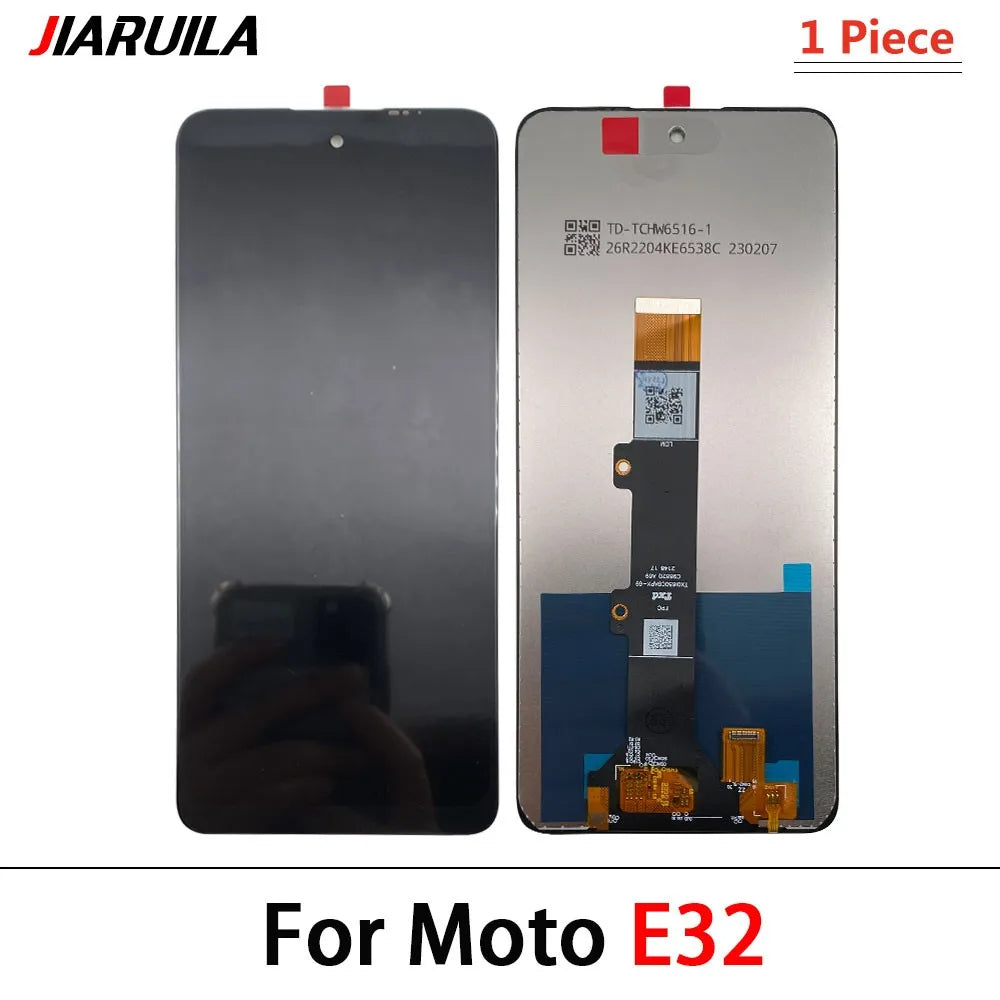 LCD Display Touch Screen Digitizer Assembly For Motorola Moto Edge 60 Pro Fusion Stylus E13 E22 E32 E20 E40 LCD Motorola phone repair parts