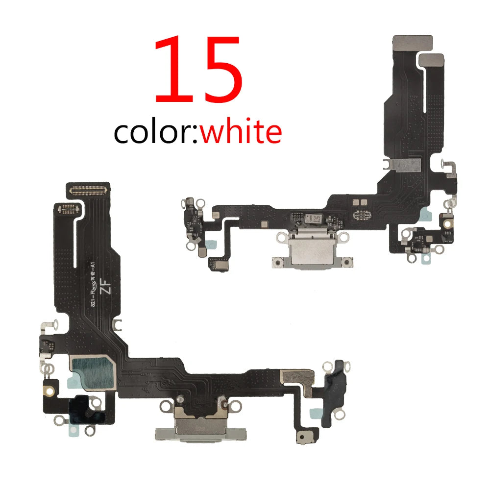Charging Flex Cable for iPhone 15 Plus Pro Max USB Dock Connector Charger Port Replacement Parts iPhone phone repair parts