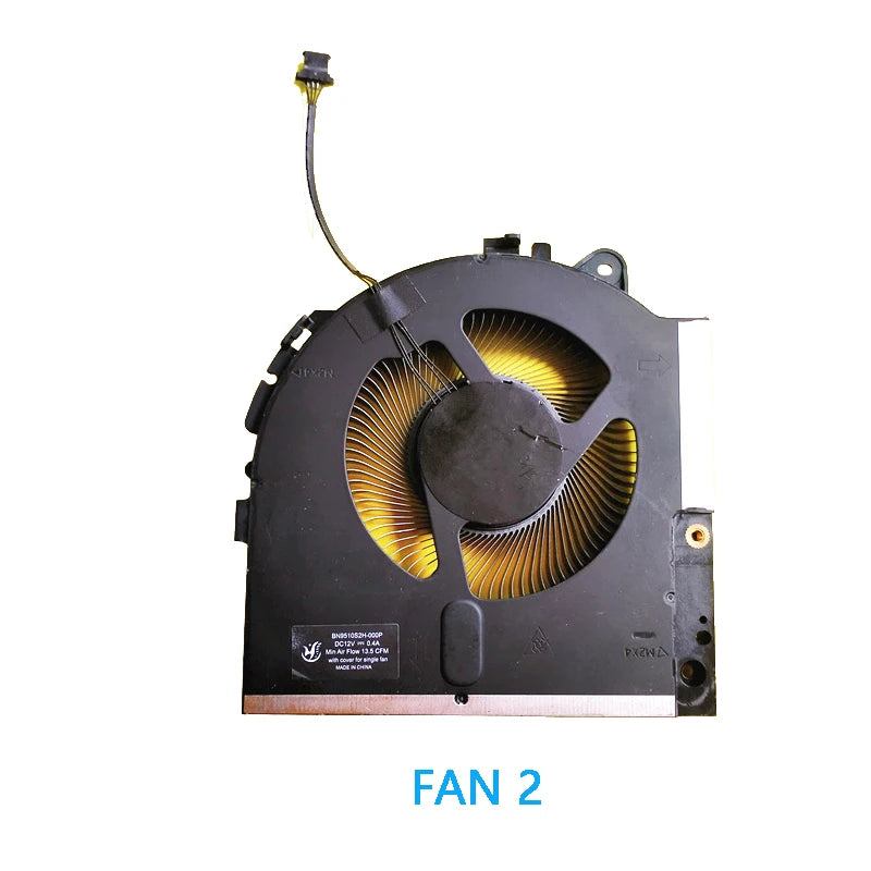 New Original LAPTOP CPU GPU Cooling Fan FOR DELL Alienware M17 R5 2022 12V Dell laptop repair parts
