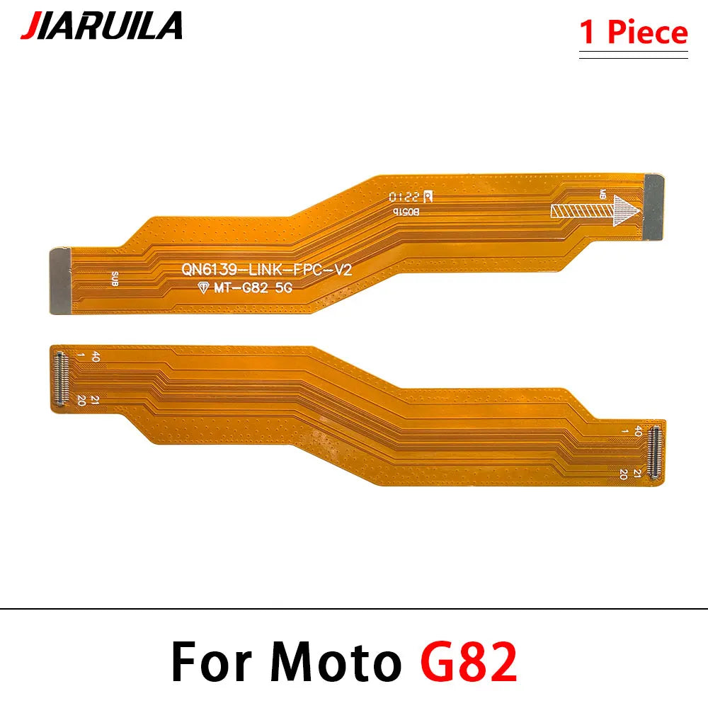 Main Board Motherboard Connector Board Flex Cable For Motorola Moto G14 G34 G54 G32 G42 G52 G62 G72 G82 G53 G73 G84 G85 5G Motorola phone repair parts