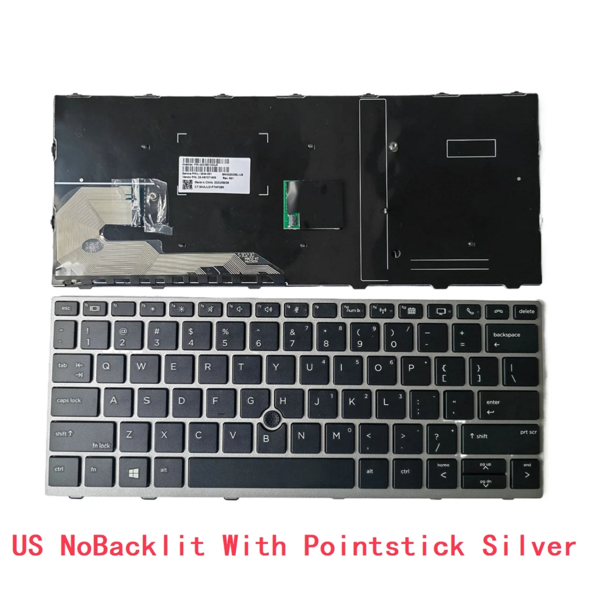 New US Russian Spanish Laptop Backlit Keyboard For HP Elitebook 730 G5 / 735 G5 / 830 G5 / 836 G5 Notebook PC Replacement  HP laptop repair parts