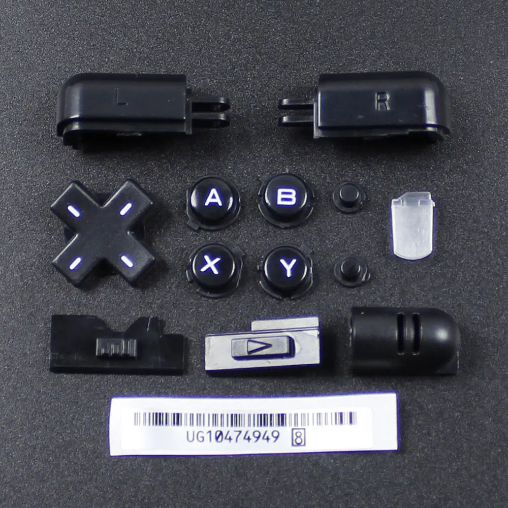 1Set For DS Lite NDSL Game Console Full Set Button Power ON OFF Key ABXY L R D Pad Cross Key Replacement Parts Game console repair parts