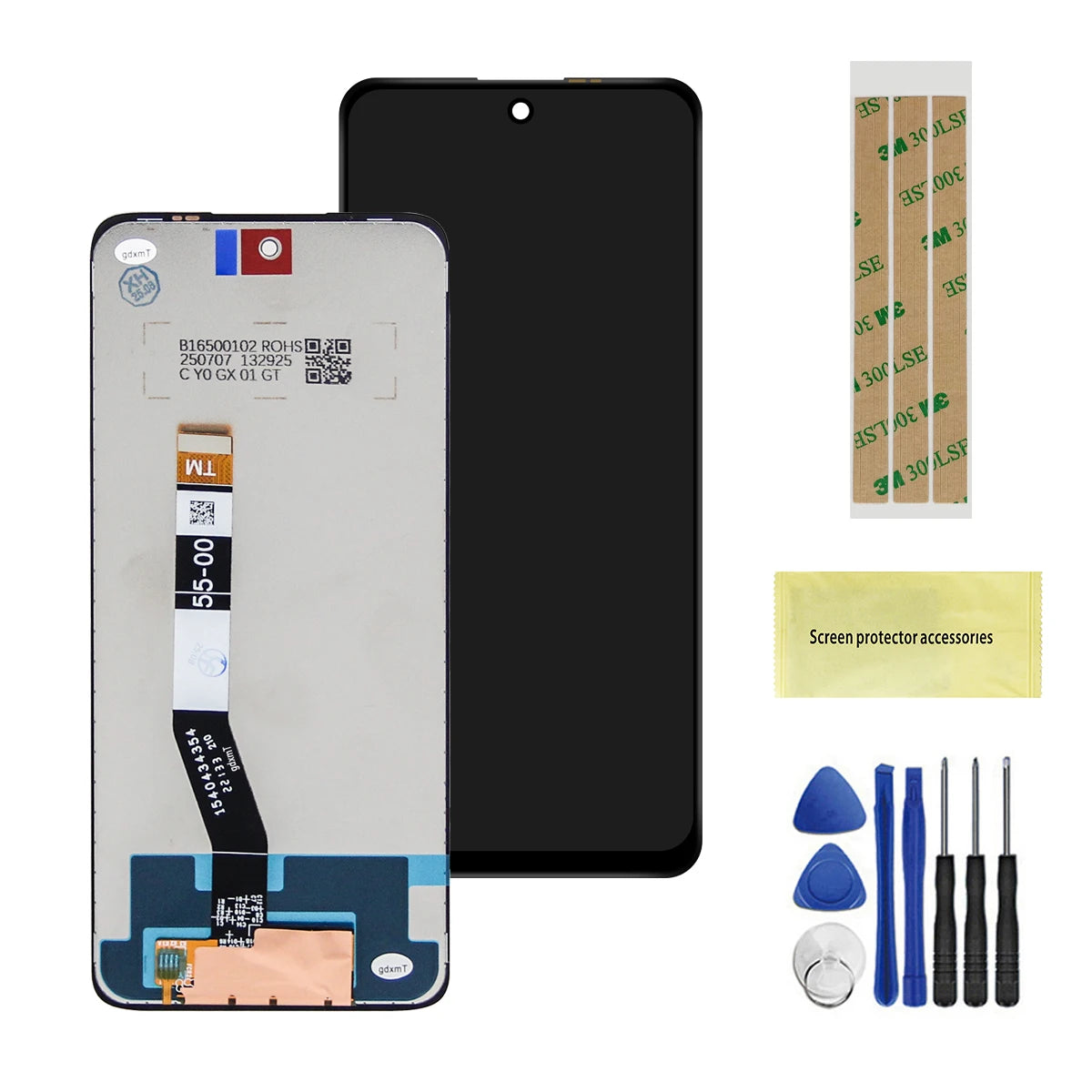 6.5'' For Motorola Moto G62 5G LCD Display Touch Screen Sensor Digiziter Assembly For Moto G62 5G LCD With Frame Replace Parts Motorola phone repair parts