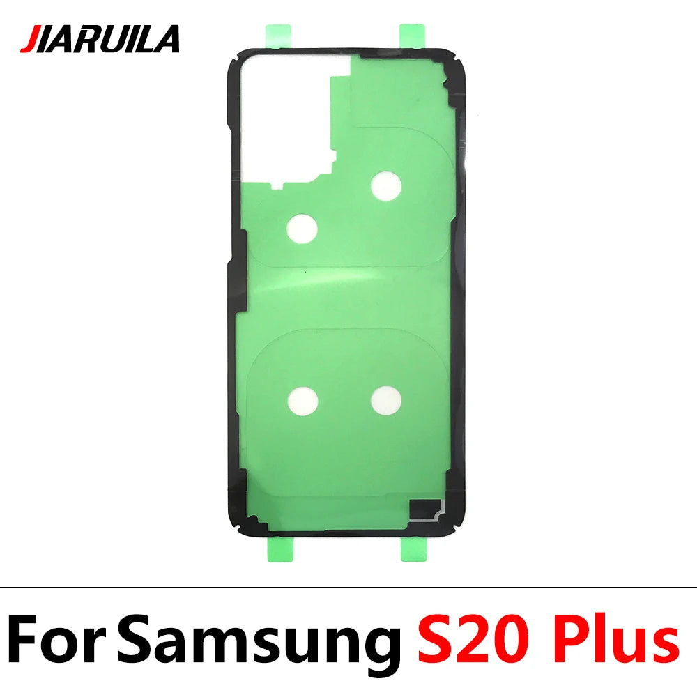 Back Battery Sticker Adhesive For Samsung S8 S9 S10 S20 S21 S22 Plus Ultra Fe Waterproof Back Cover Sticker Samsung phone repair parts