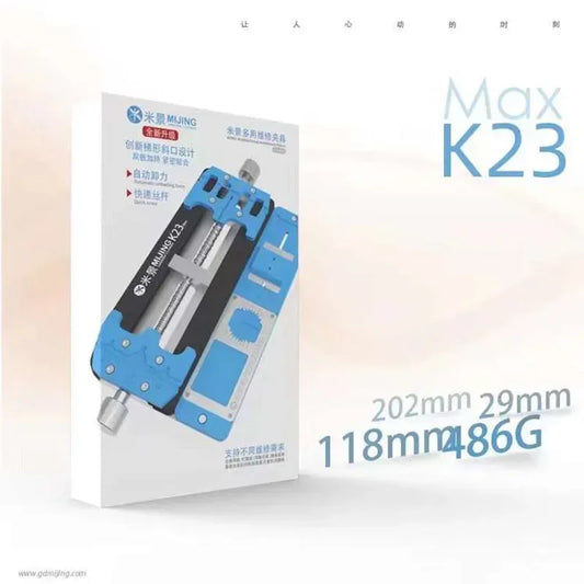 Mjing K23 MAX Motherboard Fixture For iPhone Samsung Logic Board Repair Fixed Holder IC Chipping BGA Soldering Clamp Professional Repair Tools