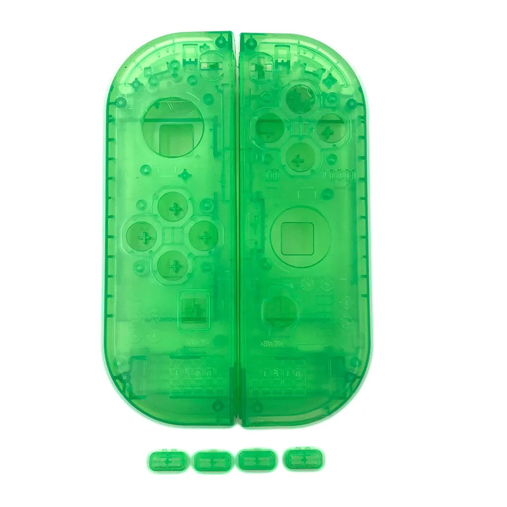 For Replacement Clear Transparent Shell Cover SL SR Buttons for Nintendo Switch NS Joy Con Controller Game console repair parts