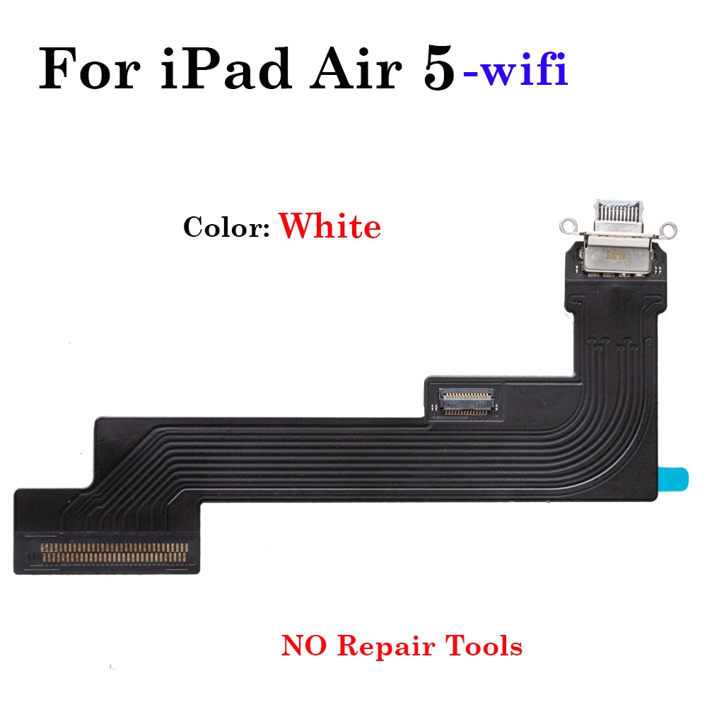 10Pcs Charging Port Flex Cable For iPad Air 4  Air 5  4G WIFI Version USB Charger Port Dock Connector Plug Socket Jack Ribbon iPad tablet repair parts