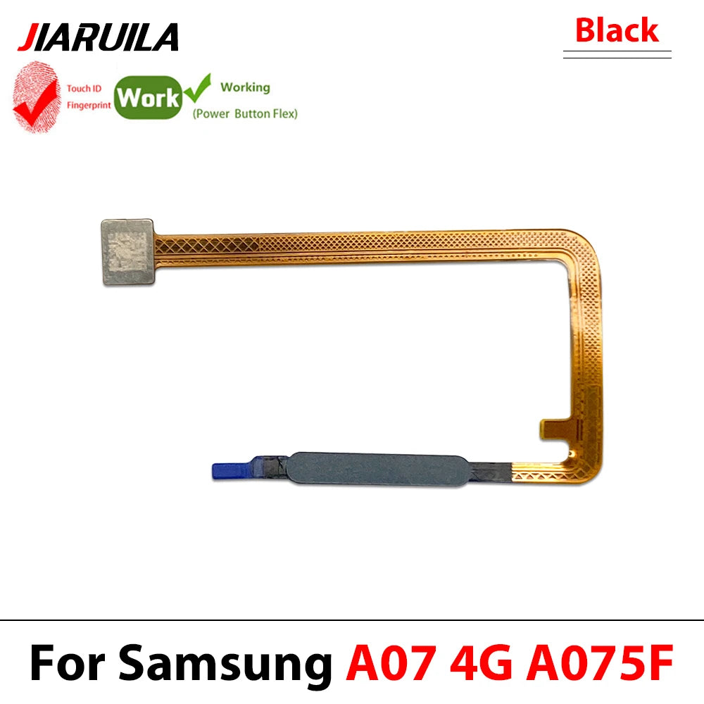 Home Button FingerPrint Touch ID Sensor Flex Cable Ribbon For Samsung A06 A16 A26 A07 A17 4G 5G Replacement Parts Samsung phone repair parts