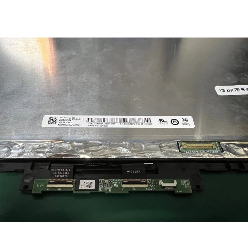 13.3 Inch Touch Screen For Lenovo ThinkPad C13 Yoga Gen 1 Chromebook  20UX 20UY Digitizer Display Panel Assembly 1920X1080 FHD Lenovo laptop repair parts