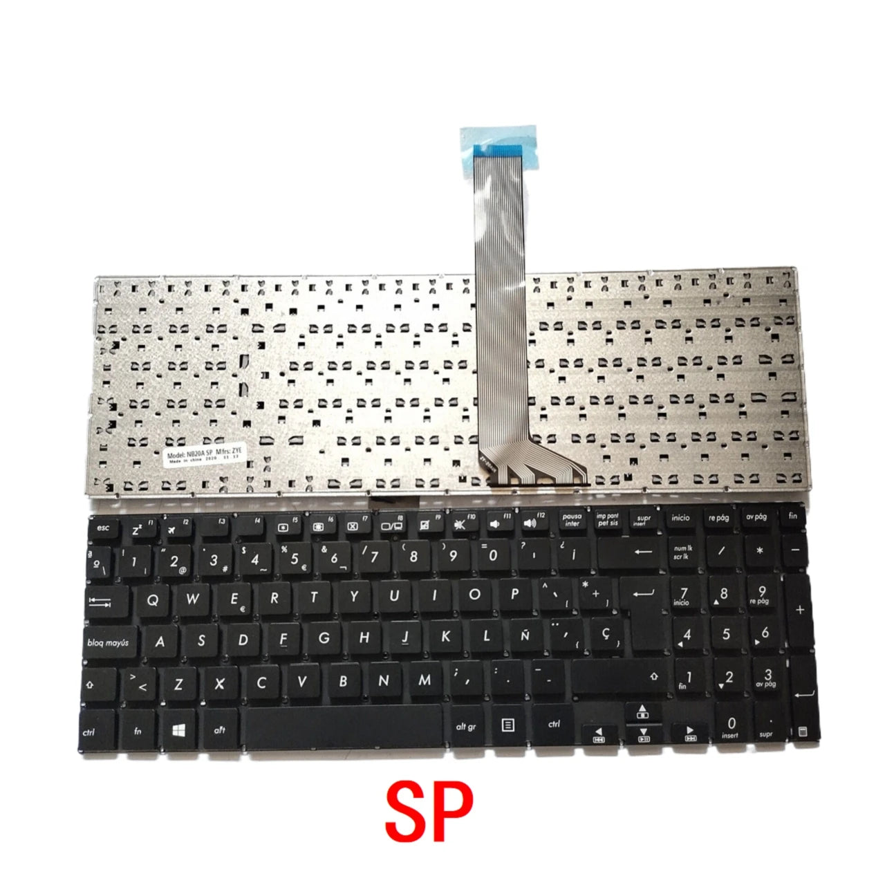 New US Russian Spanish Keyboard For ASUS VivoBook K551 K551L K551LA K551LB K551LN V551 V551LN S551 S551LA S551LB S551L S551LN ASUS laptop repair parts