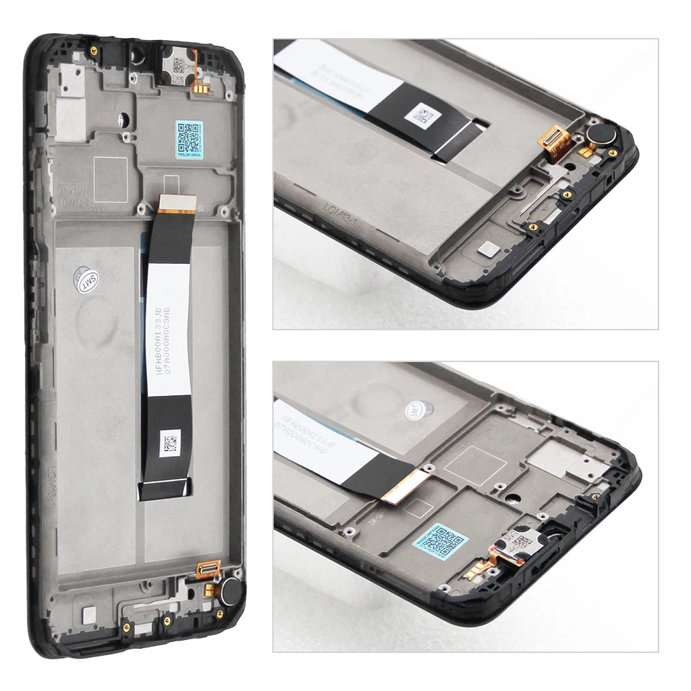 6.53" Screen for Xioami Redmi 9T Lcd Display Digital Touch Screen with Frame for Xiaomi Poco M3 M2010J19CG Replacement Parts Xiaomi phone repair parts