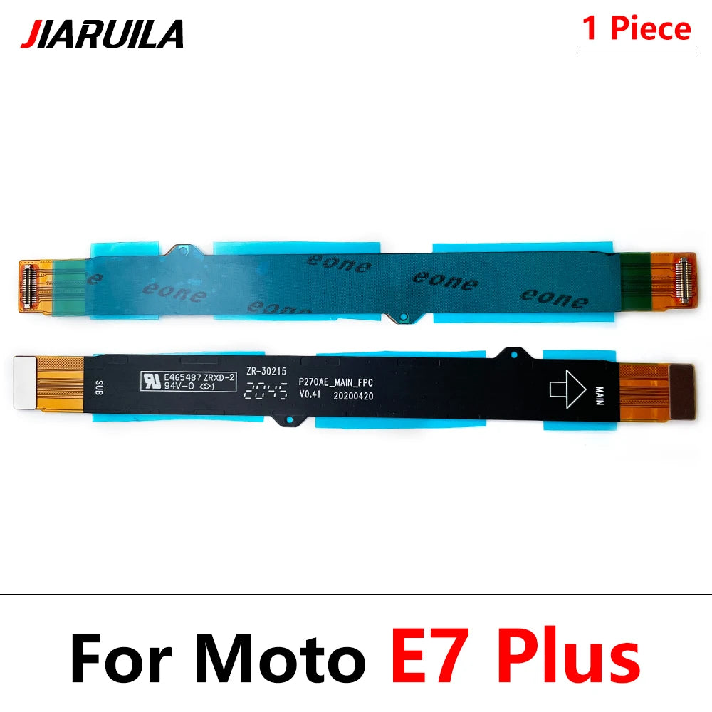 Mainboard For Motorola Moto E4 E5 Play Go E6 E7 Plus E 2020 E2020 Main Board Motherboard Connector Board Flex Cable Motorola phone repair parts