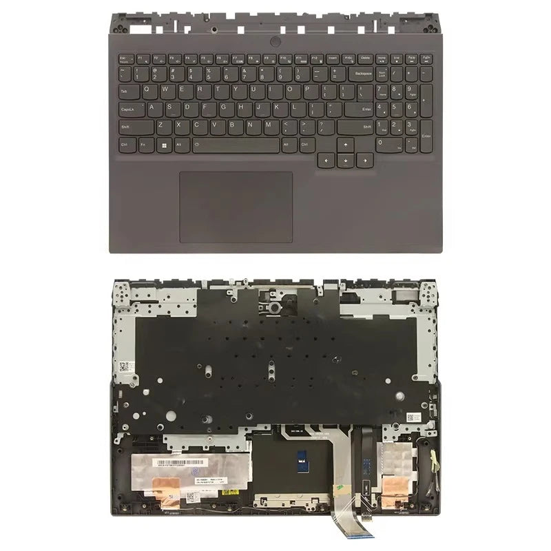 Upper case keyboard for Lenovo Y9000P R9000P ARH7 IAH7 2022 5 pro16 IAH7H topcase palmrest keyboard cover touchpad assembly Lenovo laptop repair parts
