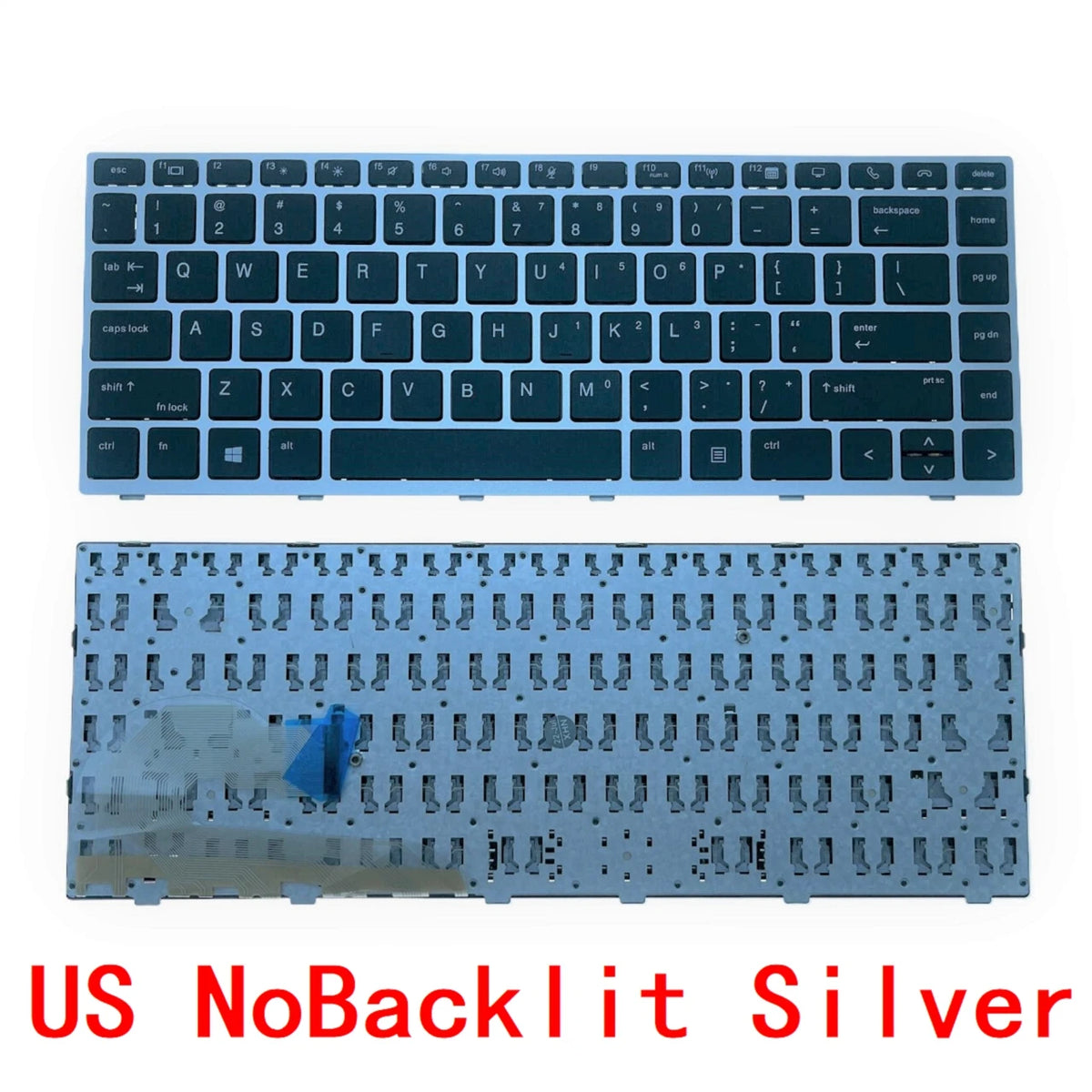 New US Russian Spanish UK Laptop Backlit Keyboard For HP EliteBook 840 G5 846 G5 745 G5 L11309-001 HPM17B3 L12375-251 L15540-251  HP laptop repair parts