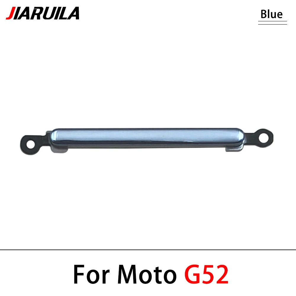 For Motorola Moto G22 G32 G52 G62 G72 G82 5G Side Key Power and Volume Button Replacement Parts Motorola phone repair parts