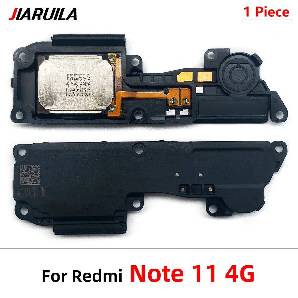 10Pcs, Loudspeaker bottom Loud Speaker Sound Buzzer Ringer Flex Cable For Xiaomi Redmi Note 10 10s 11 11s 12 12s 13 Pro 4G 5G  Xiaomi  Xiao mi phone repair parts