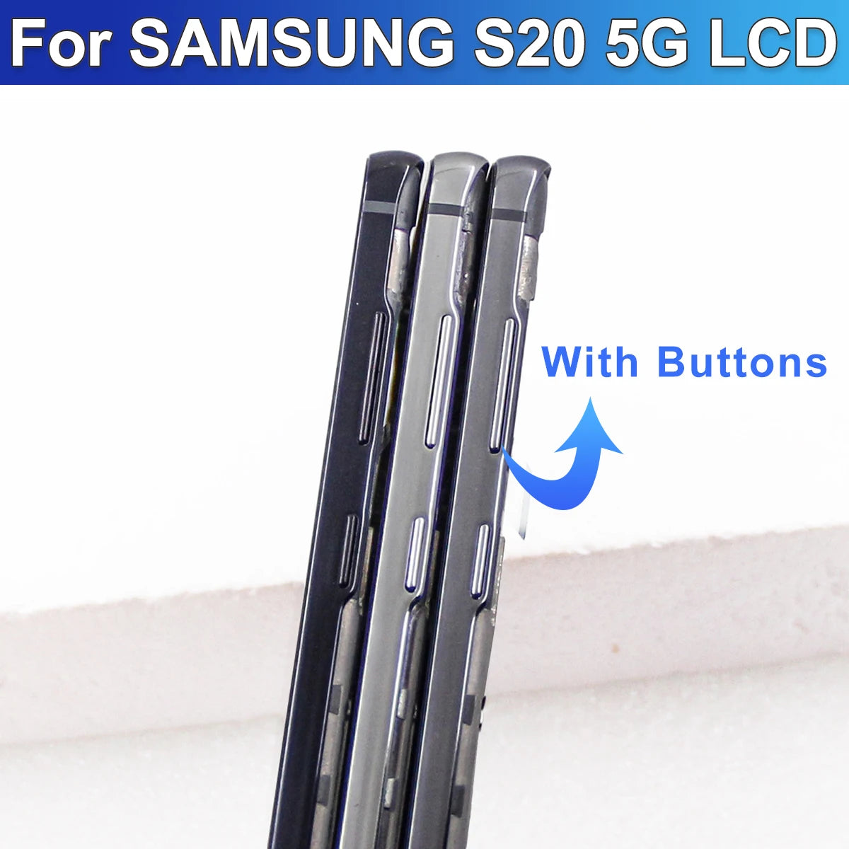 TFT S20 5G For Samsung S20 5G G981 G981F SM-G981F/DS Lcd Display Touch Screen with Frame Digitizer Assembly Parts US Version Samsung phone repair parts