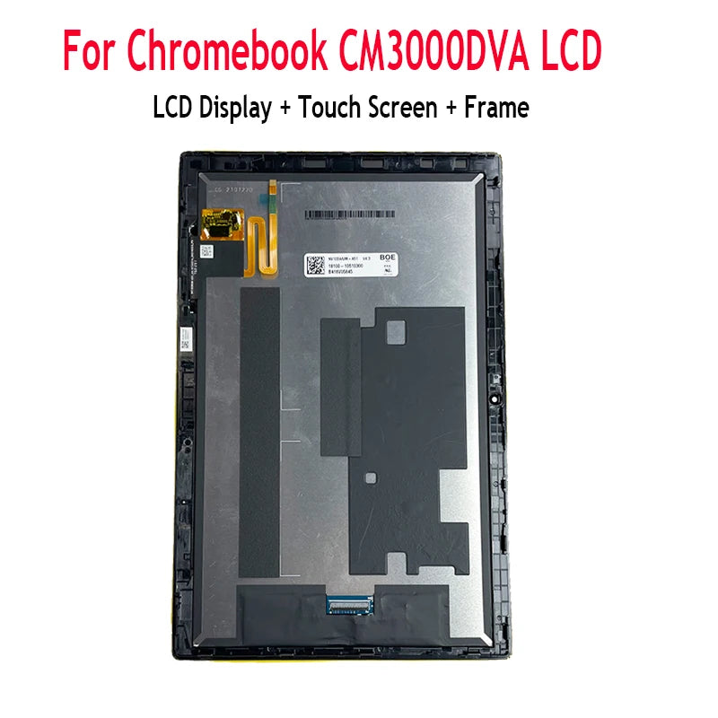 LCD Screen Assembly For Chromebook CM3000 CM3000DVA LCD Display Touch Screen Digitizer Assembly with frame Screen Replacement