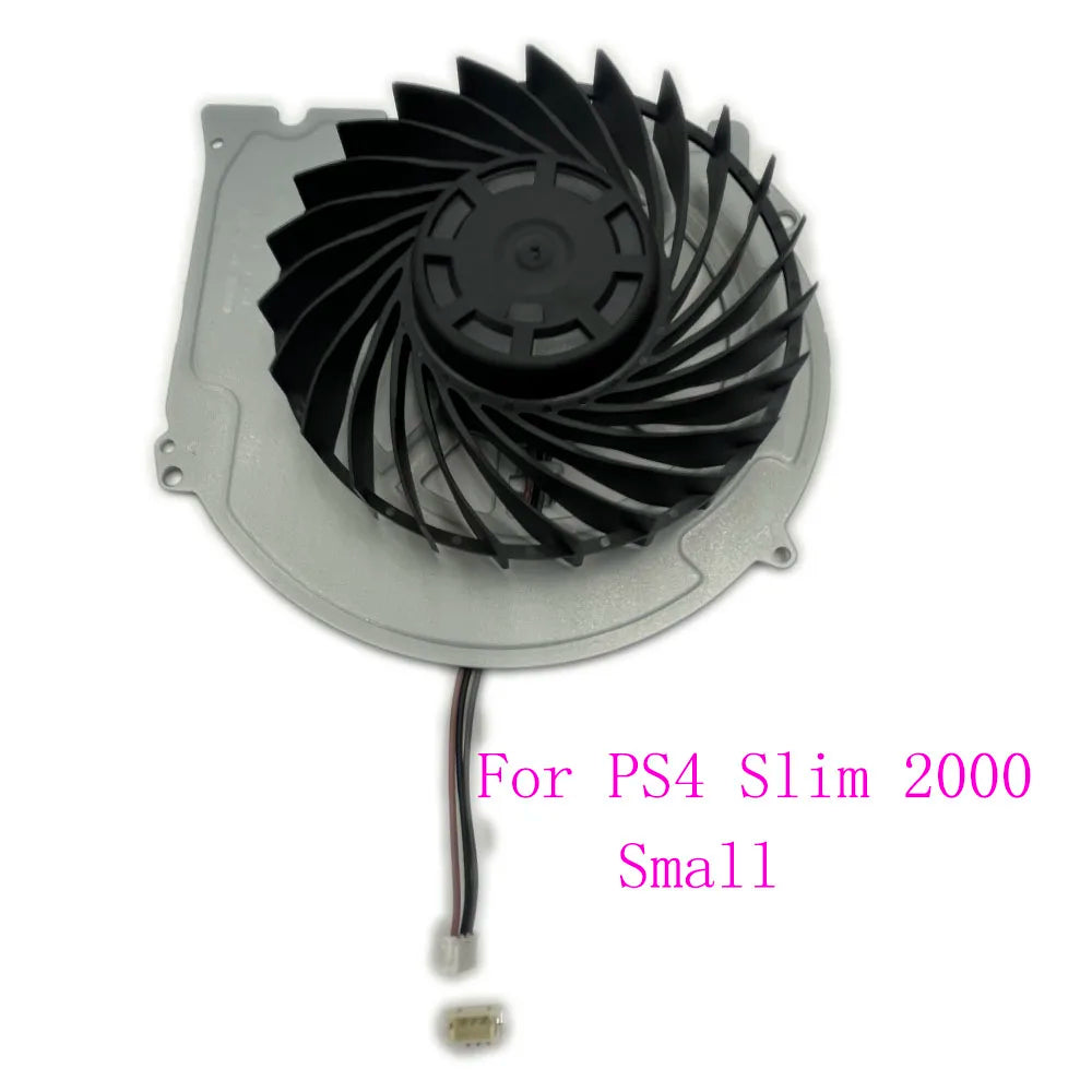 2PCS Internal Cooling Fan 3 Pin Connecter For Sony Playstation 4 PS4  1200 2000 7000 / PS5 BDM 010 Console Board Game console repair parts