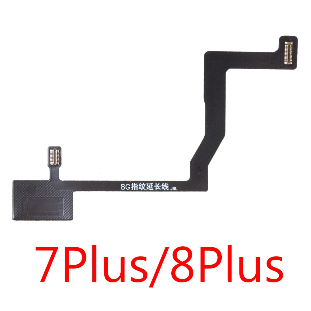 1set For iPhone 7 8 Plus Waterproof+ Universal Home Button + Home Touch ID Return Fingerprint Button Motherboard Connector Flex iPhone phone repair parts
