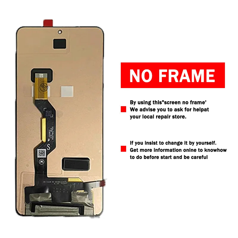 6.7'New Edge60Stylus Display For Motorola Edge 60 Stylus LCD Display Touch Screen Digitizer Assembly Replacement Repair Parts Motorola phone repair parts
