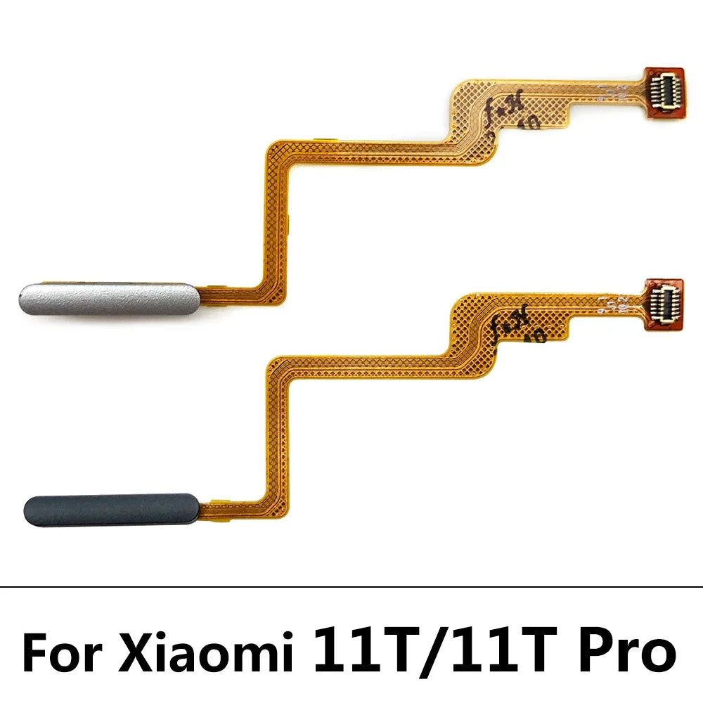 New  For Xiaomi Mi 10T 11T Pro / Mi 11 Lite Fingerprint Sensor Home Return Key Menu Button Flex Cable Replacement Parts  Xiaomi  Xiao mi phone repair parts