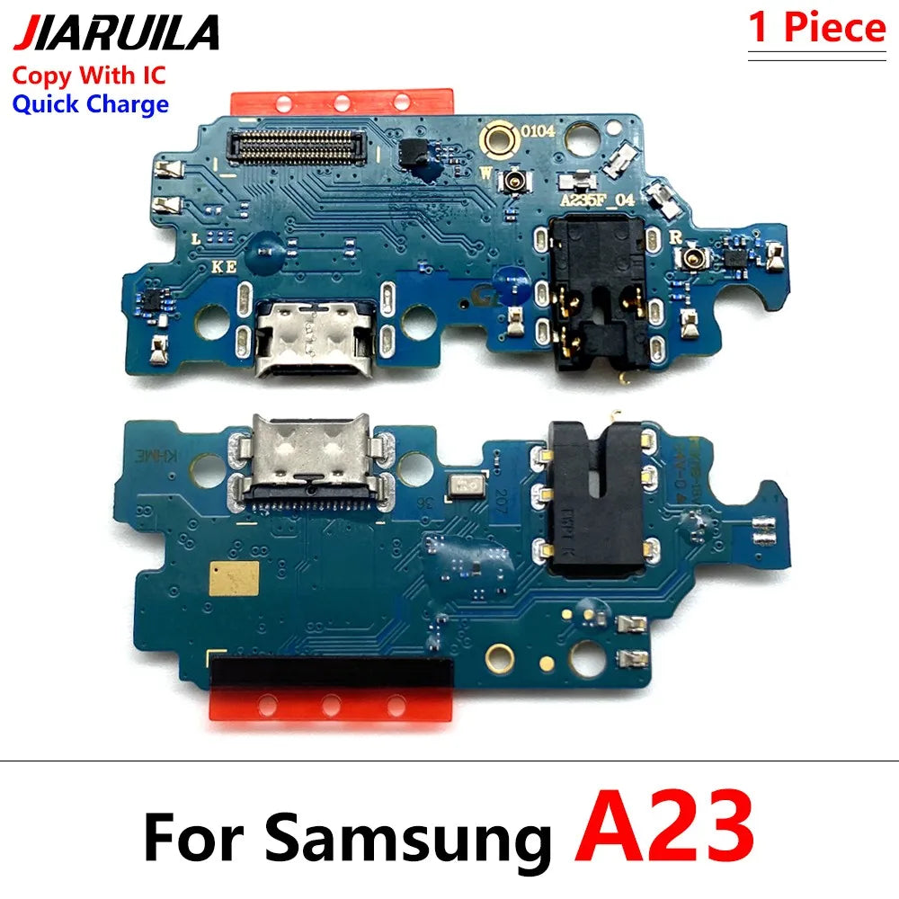 10Pcs Dock Connector USB Charger Charging Board Port Flex Cable For Samsung A04 A04s A04E A13s A14 A24 A54 A34 A23 A33 A53 4G 5G Samsung phone repair parts