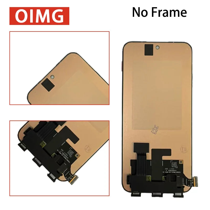 6.57”New For Oppo Reno15 F 15F 5G LCD Display Touch Screen Digitizer Assembly CPH2801 Display With Fingerprint Oppo phone repair parts Realme phone repair parts