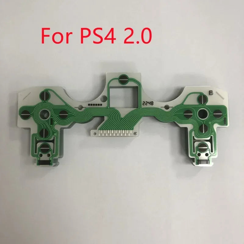 20PCS for PS4 Pro Slim JDM JDS 001/011/020/030/040/050/055 Controller Conductive Film Keypad Flex Cable Ribbon  Game console repair parts